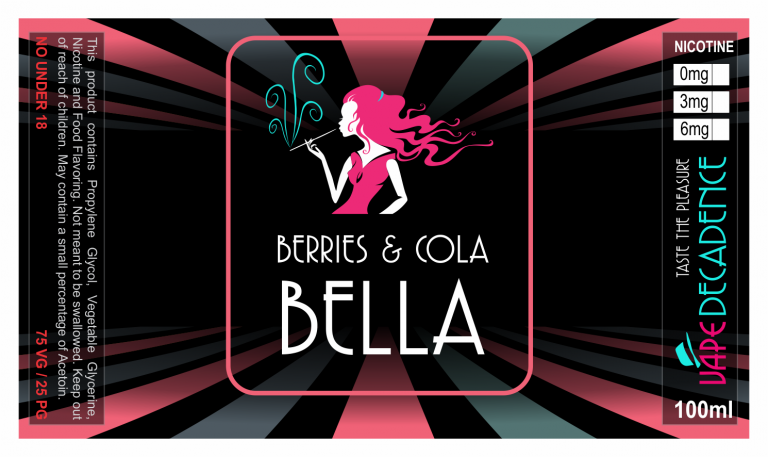Read more about the article Vape Decadence Label Designs