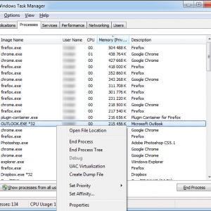 Emails stuck in Outbox – Outlook